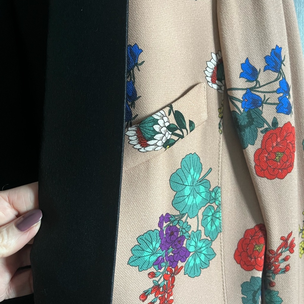 SMYTHE stunning floral tux blazer - Picture 5 of 11